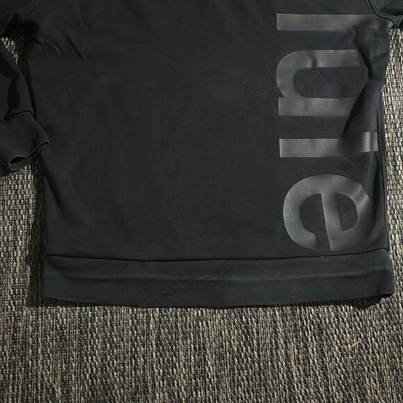 Lululemon Perfectly Oversized Crew Logo RARE SPELLOUT - Picture 4 of 7